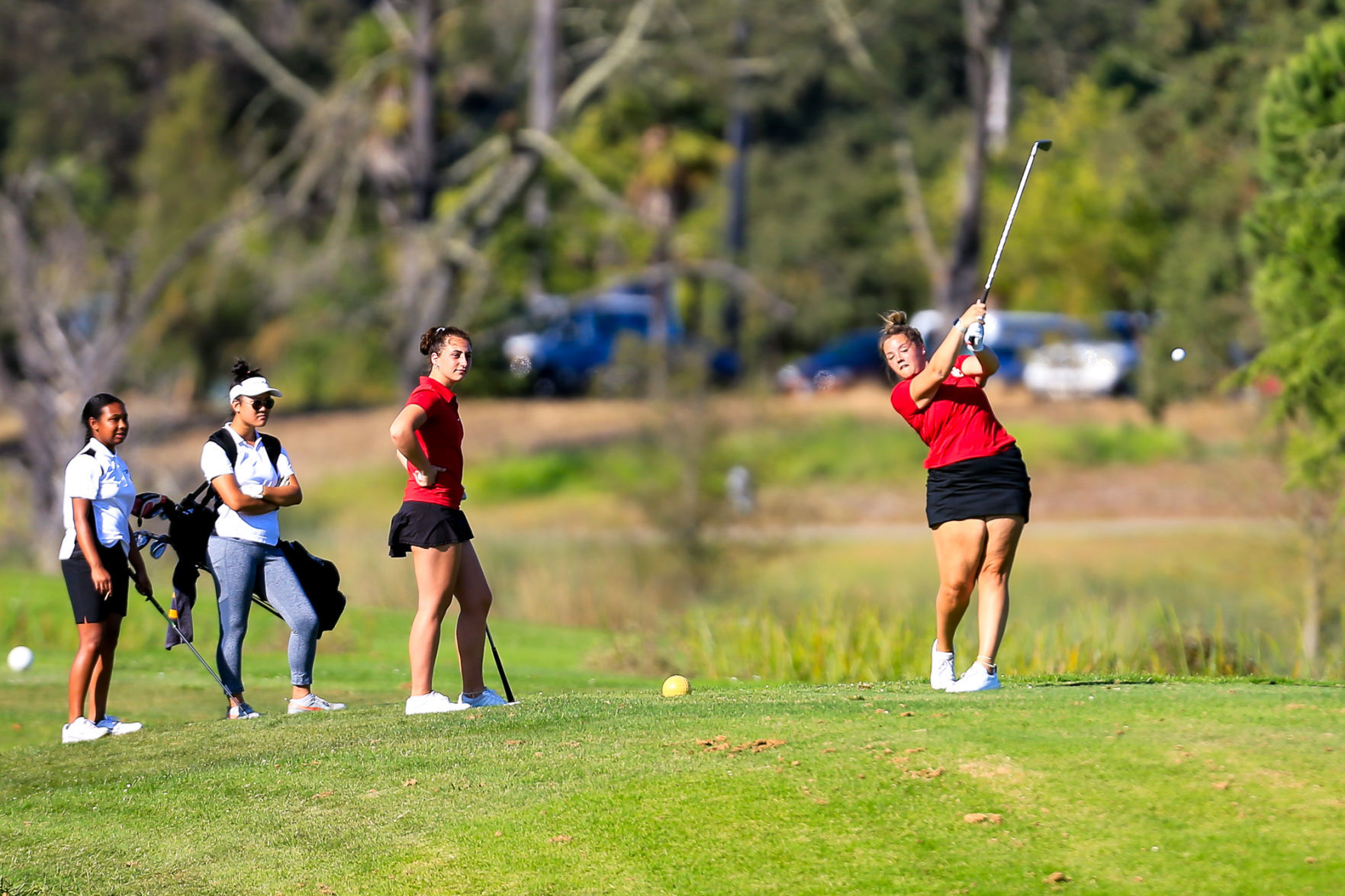 Vintage Crushers vs American Canyon Wolves, Varsity Girls Golf